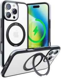 Husa pentru iPhone 16 Pro - Torras Ostand R Fusion Series - Black 