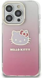 Husa pentru Samsung Galaxy A55 5G - Hello Kitty Hardcase IML Gradient Electrop Kitty Head HKHCSA55HDGKEP - Pink 