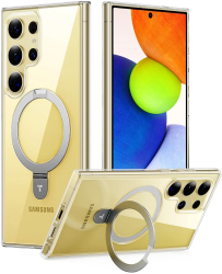 Husa pentru Samsung Galaxy S24 Ultra - Torras Ostand Series - Clear 