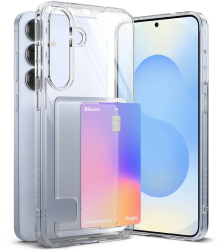 Husa pentru Samsung Galaxy S25 Plus - Ringke Fusion Card - Clear 