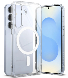 Husa pentru Samsung Galaxy S25 - Ringke Fusion MagSafe - Clear 