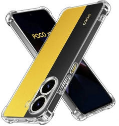 Husa pentru Xiaomi Poco X7 Pro - Techsuit Shockproof Clear Silicone - Clear 