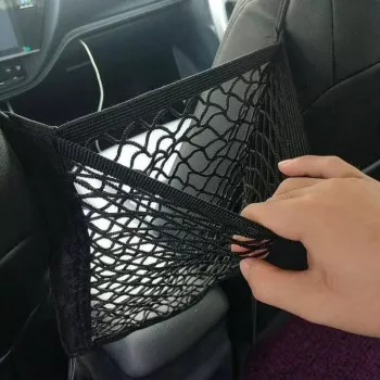 Organizator auto din plasa elastica pentru depozitare bagaje 