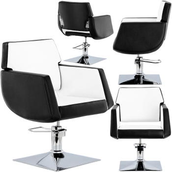 Scaun de coafat Chloe hidraulic rotativ pentru salonul de coafura scaun de coafor 