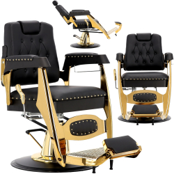 Scaun de frizerie hidraulic pentru salonul de frizerie barber shop Cassus Barberking 