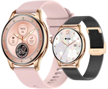 Ceas Smartwatch Y11 Full Touch Display 1.32 IP67 Asistent Vocal AI 200+ Interfete Compatibil Android si iOS Apel Bluetooth Notificar 