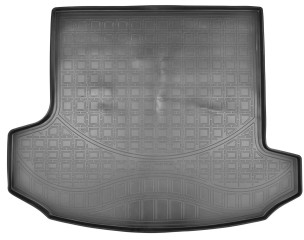 Covor pentru Portbagaj tip Tavita Compatibil cu Volkswagen Tiguan II Allspace 2017-Prezent Material Flexibil Culoare Negru 
