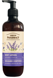 Lotiune corporala cu extract de lavanda si ulei de in 400 ml 