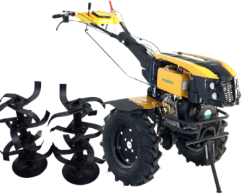 Motocultor ProGARDEN Campo 1273 Alpine 12 CP diesel pornire electrica 2 prize de putere 