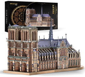 Puzzle 3D Piececool Notre-Dame de Paris Metal 382 piese 