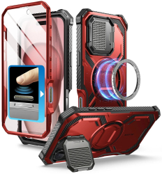 Husa pentru iPhone 16 + Folie - I-Blason Armorbox - Ruddy 