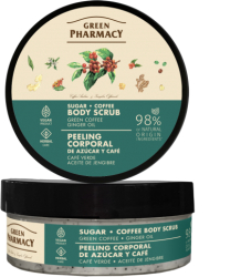 Scrub corporal cu zahar ulei de ghimbir si cafea verde 200 ml