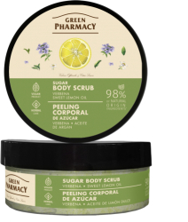 Scrub corporal zahar verbina si ulei de lamaie verde 200 ml