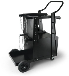 Carucior pentru aparat de sudura si accesorii Otel max 120 kg 2 niveluri 750x710x480 mm 