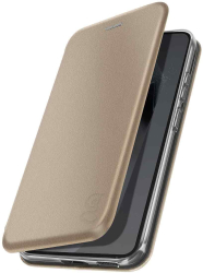 Husa carte pentru Samsung A13 5G cu Magnet buzunar Card Functie Stand din Piele-Eco interior Microfibra 360 Elegance Aurie 