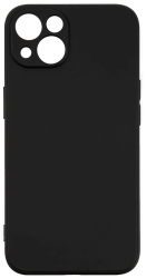 Husa pentru iPhone 14 - Mata Ultrasubtire din silicon gel cu decupaje la camere 0.3mm antiamprente Gekko Neagra 