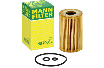 MANN-FILTER HU 7008 Z Set filtru ulei pentru Audi A3 A5 TT Q5 VW Touran Golf V VI- RESIGILAT 