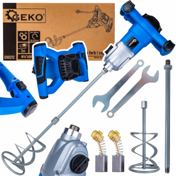 Mixer electric pentru vopsea / mortar 1600 W Geko G80212 