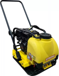 Placa compactoare MS90-2 STRONG LONCIN G200F putere 6 5CP 83kg cu Kit stropire apa Roti transport si cauciuc Vulcolan