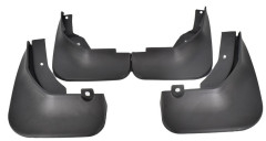 Set 4 Aparatori Noroi Fata/Spate Compatibile cu Volkswagen Passat CC Facelift 2013- Prezent Culoare Negru 