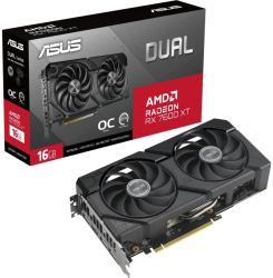 Placa video ASUS Radeon RX 7600 XT TUF DUAL OC 16GB GDDR6 1‎28-bit 