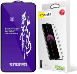 Folie sticla pentru iPhone 12 Mini - Tempered Glass RINBO 6D Full Glue protectie ecran transparenta cu margini negre usor curbate iShield