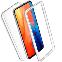 Husa 360 pentru Huawei P40 Pro - Fata+Spate 2 in 1 silicon si plastic iShield Full Body - Transparenta 