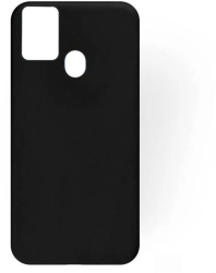 Husa compatibila Samsung M31 - Silicon Jelly UltraSlim 0.33mm iShield - Neagra 