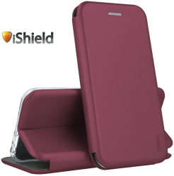 Husa flip Huawei Nova 5T - carte cu magnet integrat buzunar interior piele eco iShiled - Visinie 