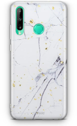 Husa Huawei Y6p - silicon color iShield Smart Fit Marble Design - Alba 