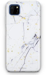 Husa Huawei Y5p - silicon color iShield Smart Fit Marble Design - Alba 