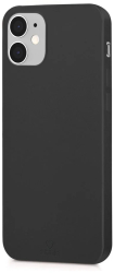 Husa iShield pentru iPhone 12 - silicon ultraslim gel soft suprafata mata - Neagra 