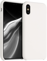 Husa pentru Apple iPhone X / iPhone XS Silicon Crem 42495.16 
