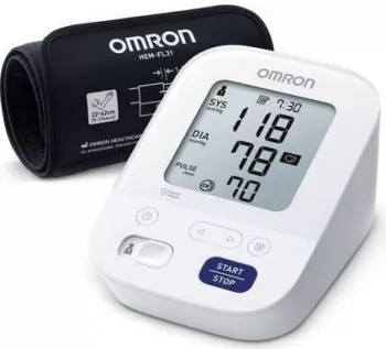 Tensiometru automat OMRON M3 Comfort model 2020 cu manseta de brat IntelliWrap detectie aritmie 