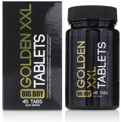 Big Boy Golden XXL - Tablete pentru Erectie 45 buc 