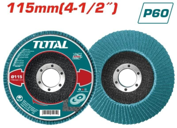 Disc abraziv cu zirconiu Total 115mmX22mm P60 