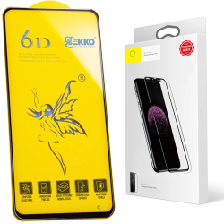 Folie sticla pentru Huawei nova Y61 Tempered Glass MAGIC 6D Full Glue protectie ecran transparenta cu contur negru 