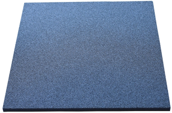 Pavele din cauciuc dale cauciuc 1m x 1m grosime 20 mm sala fitness patrate plane negru 