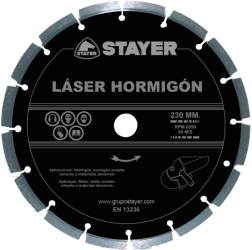 125 H7 Disc diamantat Laser Hormigon 