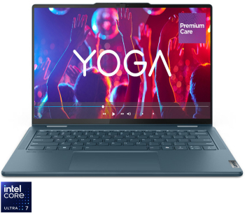 Laptop Lenovo Yoga 7 2-in-1 14IML9 14 inch WUXGA OLED Touch Intel Core Ultra 7 155H 16GB LPDDR5X 512GB SSD Intel Arc Win 11 Home Tidal Teal 