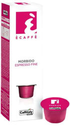Capsule cafea Ecaffe Morbido Espresso Fine 10 capsule compatibile CAFISSIMO 