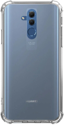 Husa antisoc Huawei Mate 20 Lite - transparenta silicon colturi Anti-Drop spate plastic iShield Clear 