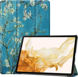 Husa pentru Samsung Galaxy Tab S10 Ultra S9 Ultra S8 Ultra Ultra-Light/Slim tip stand sleep/wake-up slot stylus Smart Cover model Pain 