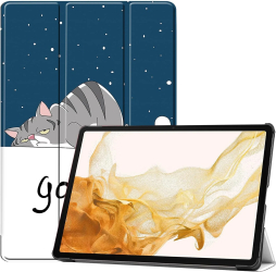Husa pentru Samsung Galaxy Tab S10 Ultra S9 Ultra S8 Ultra Ultra-Light/Slim tip stand sleep/wake-up slot stylus Smart Cover model Good 