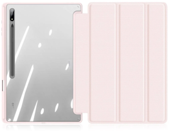 Husa premium pentru tableta Xiaomi Pad 6 Pad 6 Pro 11 inch Sigloo interior PU sintetic suport Smart Pen spate policarbonat transparent 