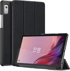 Husa Slim Sigloo Smart Cover Trifold pentru tableta Lenovo Tab M9 TB-310FU 9 inch Black 