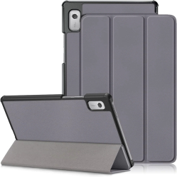 Husa Slim Sigloo Smart Cover Trifold pentru tableta Lenovo Tab M9 TB-310FU 9 inch Grey 