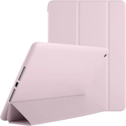 Husa Slim Sigloo Smart Cover Trifold pentru tableta Xiaomi RedMI Pad 10.6 10.6 inch din Silicon protectie 360 model Light Pink 