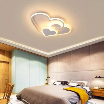 Lustra LED Ami cu Telecomanda 45W 2.4GHz Dimabila Acril Alb 