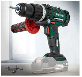 Masina de gaurit cu percutie 20V Parkside Bormasina 3in1 